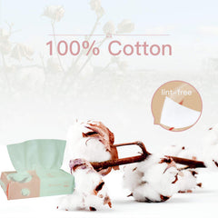 careboree close-up texture of extra thick cotton showing softness and absorbency benefit