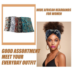 Carede headband holding long hair back to show full coverage benefit
