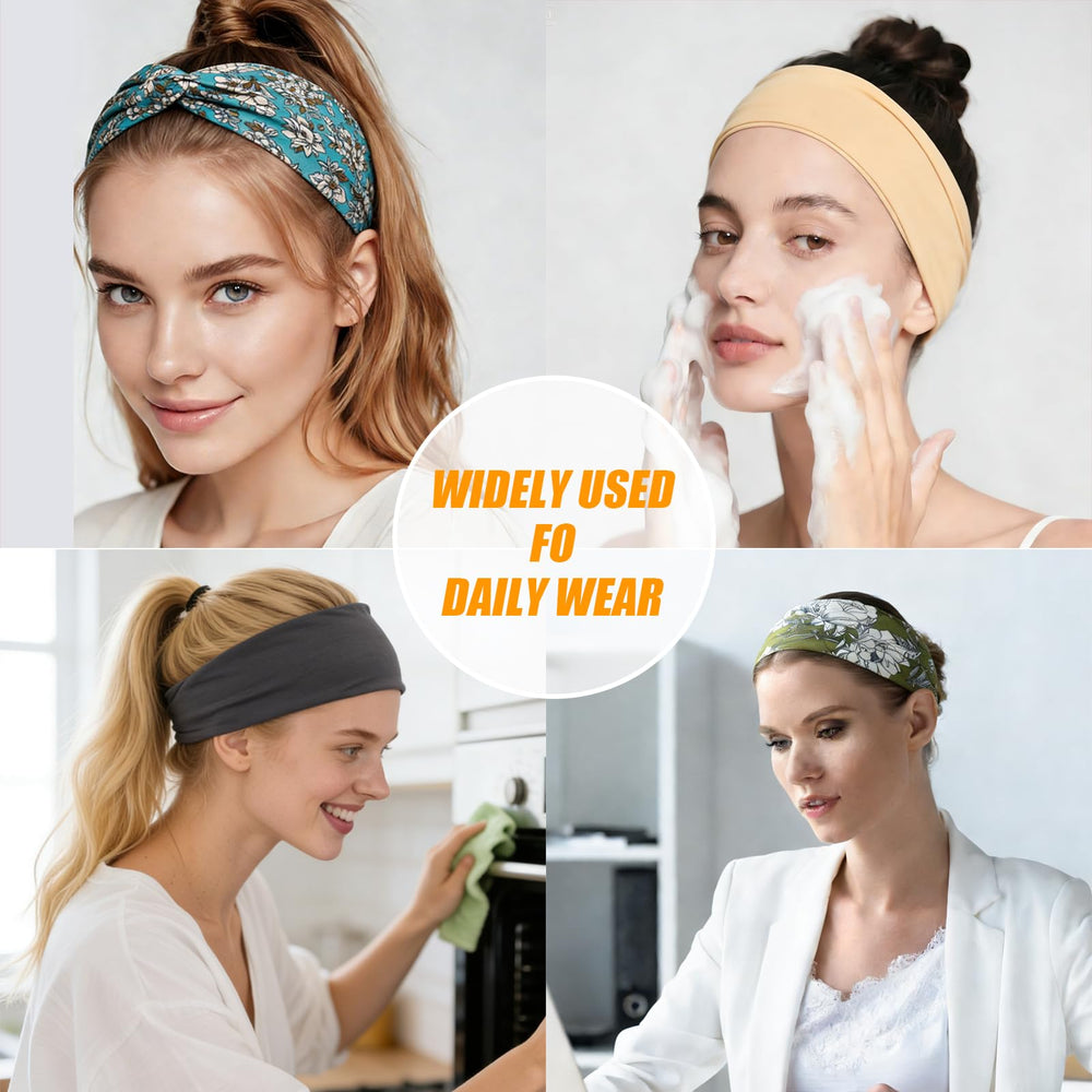 Carede stacked headbands next to ruler showing fit and scale