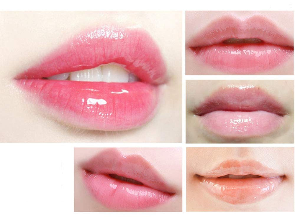 CARE:NEL Lime lip mask open pot showing glossy balm and refreshing moisture benefit
