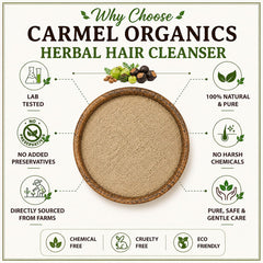 CARMEL ORGANICS jar and box packaging side view for storage and shelf appeal
