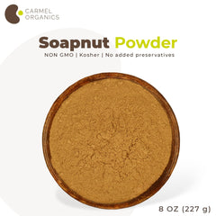CARMEL ORGANICS product staged in bathroom emphasizing eco-friendly routine benefit