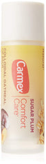 Carmex Sugar Plum front tube showing label and compact size for easy carrying