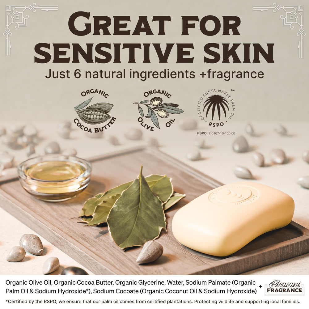 Carolina Castile rich foam lather demonstrating creamy cleanse