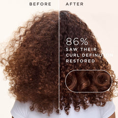 Carol's Daughter being applied to damp curl to help build bonds