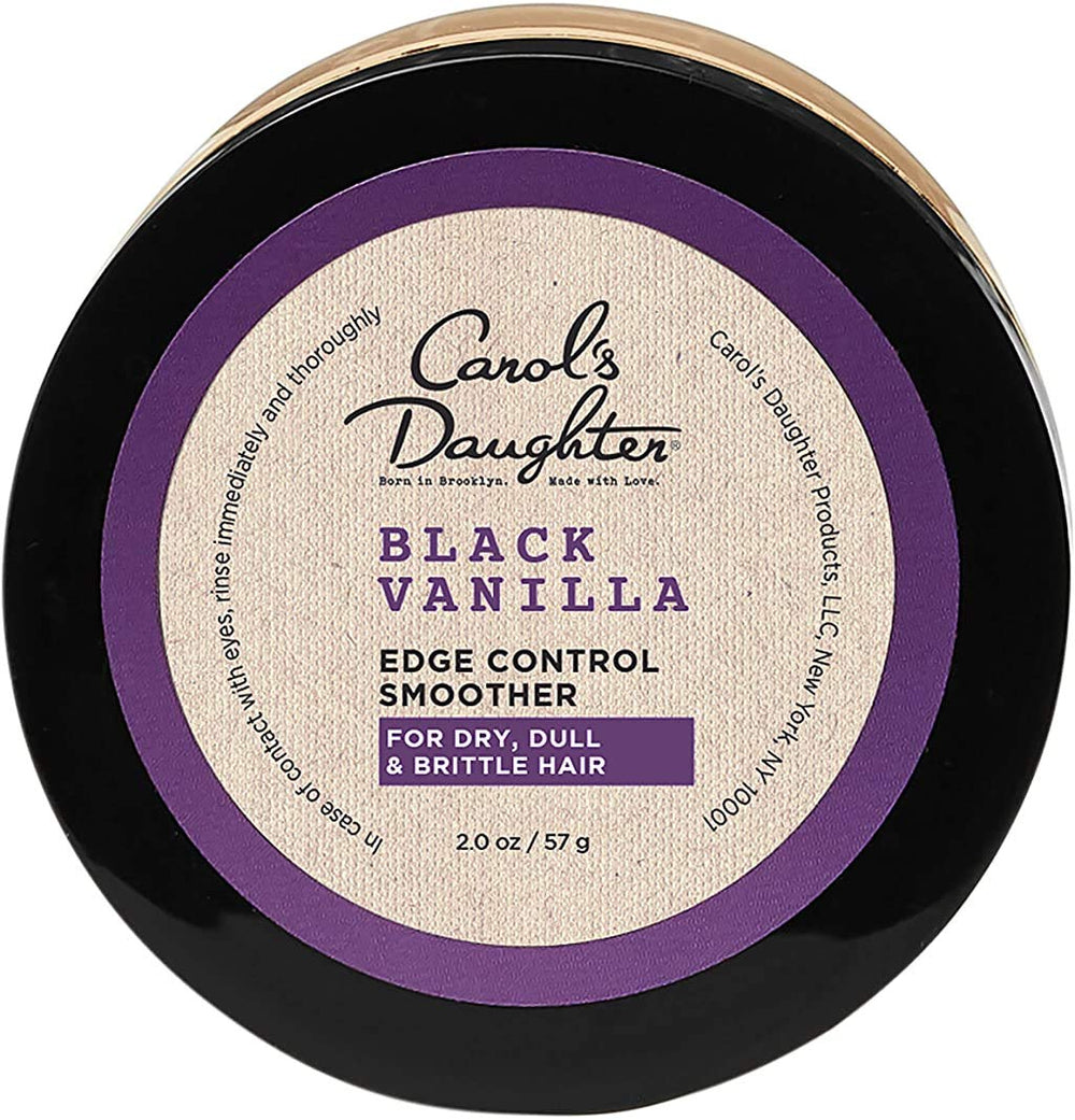Carol's Daughter front packaging showing clear edge control and product benefit