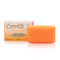 CAROTÏS front packaging showing bar and weight for clear product info
