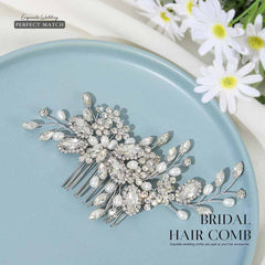 CASDRE close-up of crystals and pearls highlighting fine detailing and shine