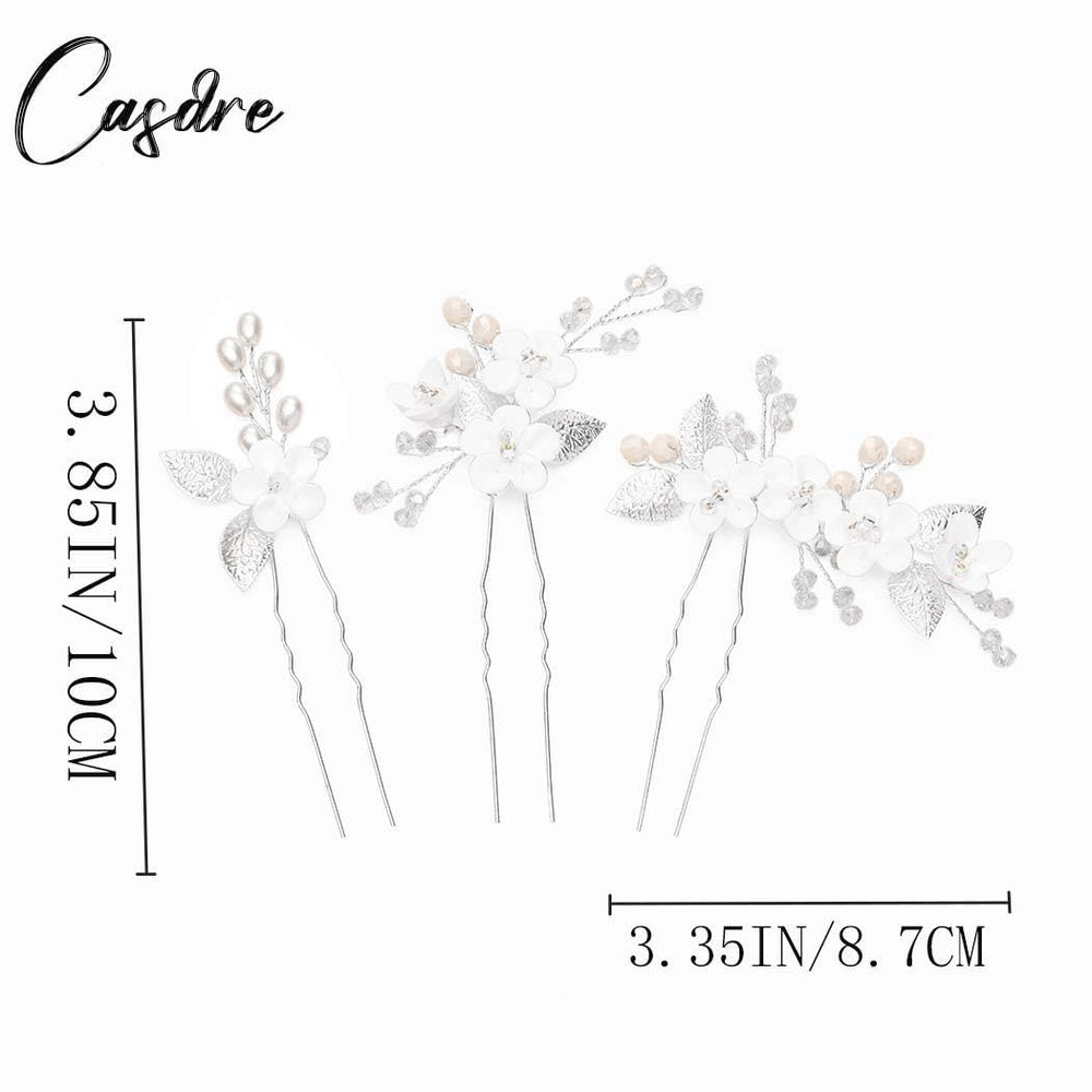 CASDRE hair pins stored in a soft pouch showing safe storage benefit