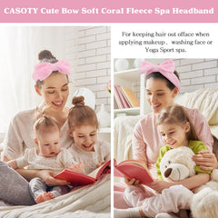 Casoty headband beside a hand illustrating compact size and portability