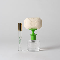 Caswell-Massey gift-ready packaging of gardenia soap ideal for special occasions