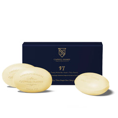 Caswell-Massey front packaging showing classic heritage and gifting appeal