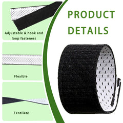 CASYUNE adjustable hook-and-loop detail showing secure customizable fit