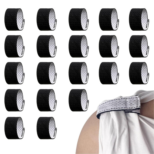CASYUNE pack front view showing black and white reversible straps and quantity