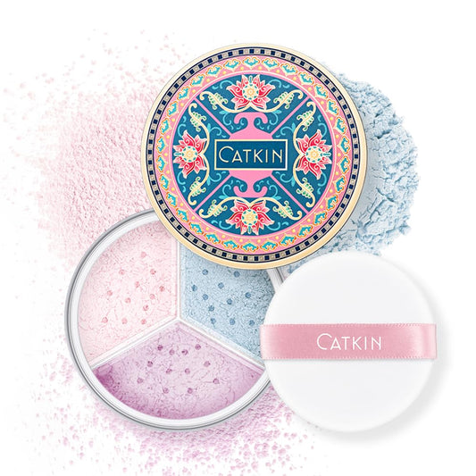 Catkin jar front view showing translucent shimmer and compact size benefit