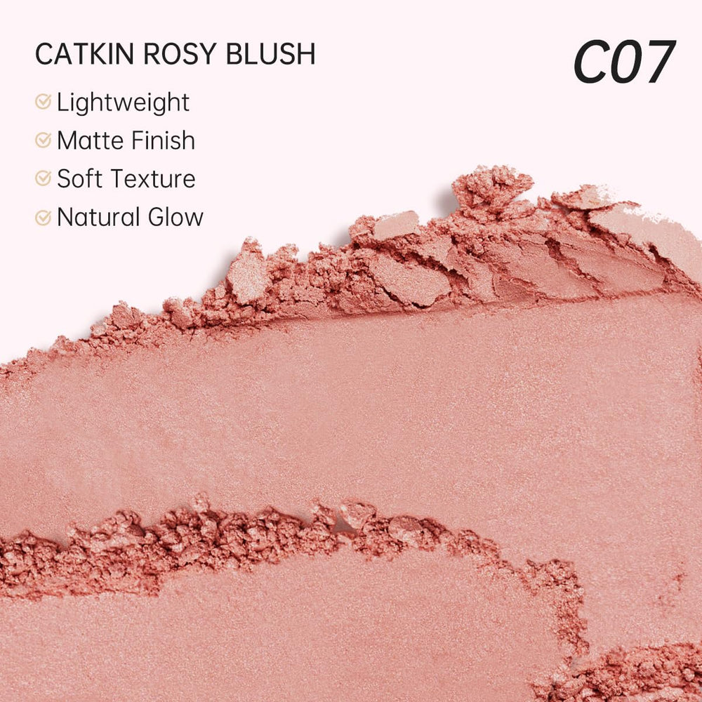 Catkin packaging label close-up showing ingredients and long-wear benefit