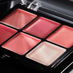 Catrice blended blush on cheek showing natural blur and subtle glow benefit