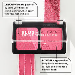Catrice close-up of cream texture for blendable radiant finish
