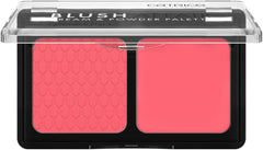 Catrice Blush Affair palette front view showing dual cream and powder benefits