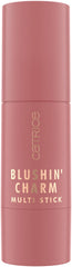 Catrice Blushin' Charm close-up texture revealing creamy blendability benefit