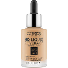 Catrice dropper delivering precise foundation amount for controlled application and less waste