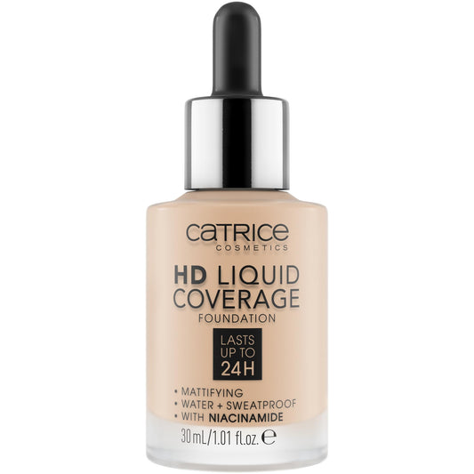 Catrice front packaging showing bottle and label with product benefit