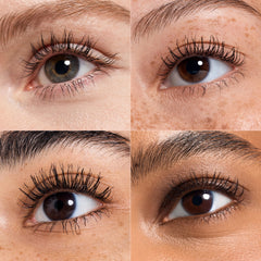 Catrice Hyper Lash before and after lashes showing dramatic lengthening benefit