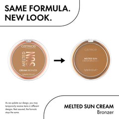 Catrice Melted Sun creamy texture close-up demonstrates blendable finish benefit