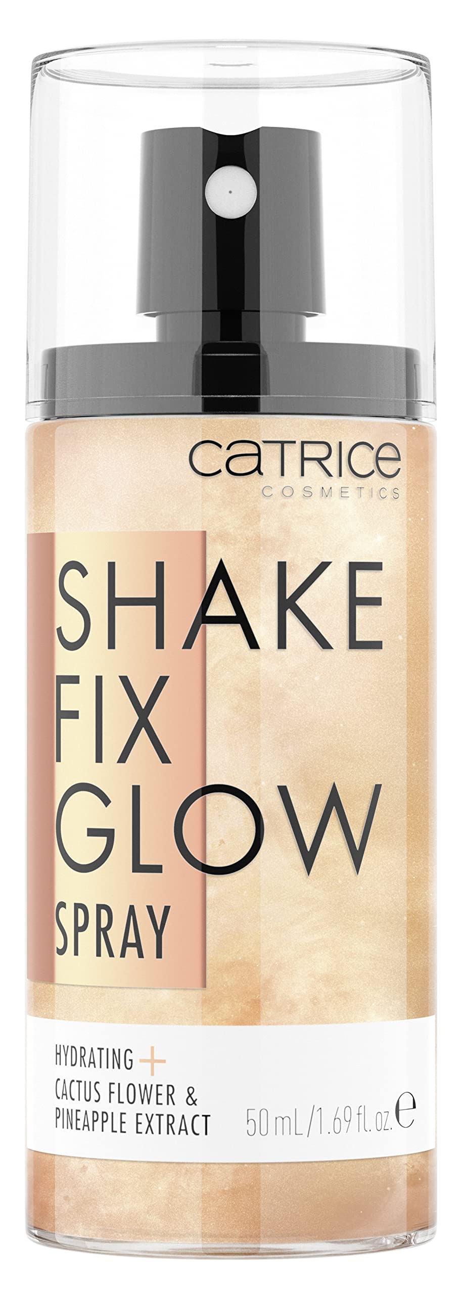 Catrice bottle front packaging showing product and glow finish