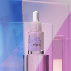 Small vial of squalane beside Catrice product highlighting nourishing ingredient
