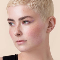 Catrice texture swirl of the fluid displaying creamy radiant finish benefit
