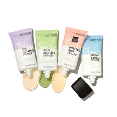Catrice ingredient label close-up highlighting niacinamide and cleaner-ingredient claim