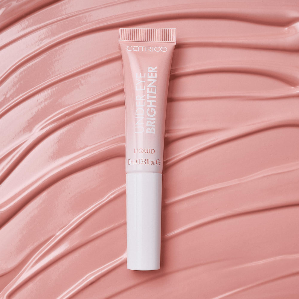 Catrice texture swipe on skin demonstrating lightweight luminous finish and blendability