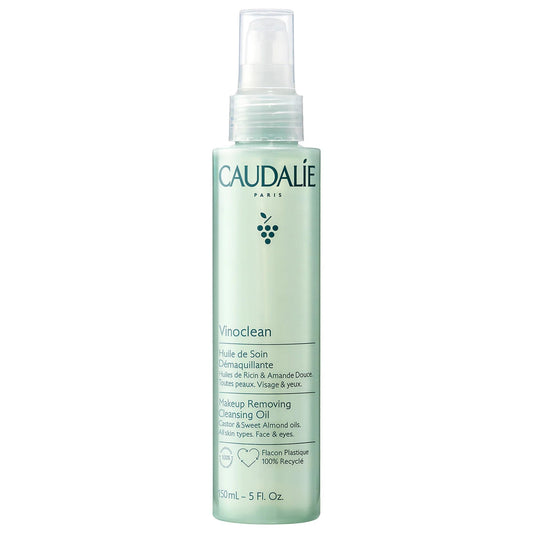 Caudalie Vinoclean front bottle showing clean design and volume benefit