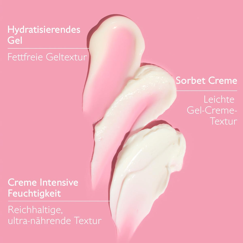 Product smear on hand showing Caudalie application and non-greasy hydration feel