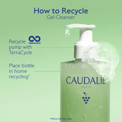 Caudalie Vinopure before and after pores visibly improved depiction