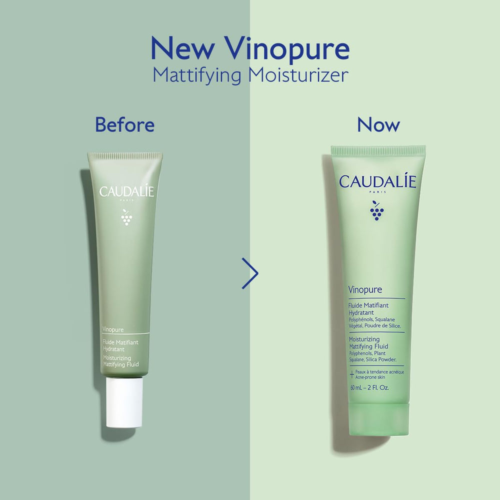 Caudalie Vinopure java tea extract close-up highlighting oil-regulating benefit