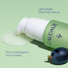 Caudalie Vinopure applied as spot treatment to a blemish for targeted care