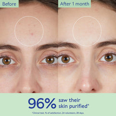 Caudalie Vinopure gel texture on hand demonstrating lightweight feel