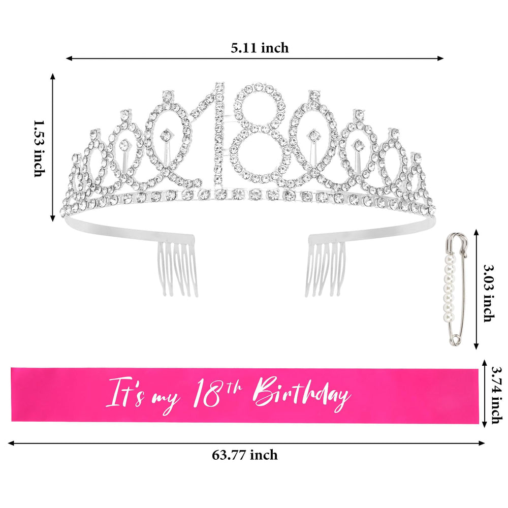 CAVETEE sash close-up showing satin texture and clear birthday lettering for photos