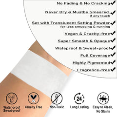 CCbeauty close-up of cream texture showing smooth blendability benefit