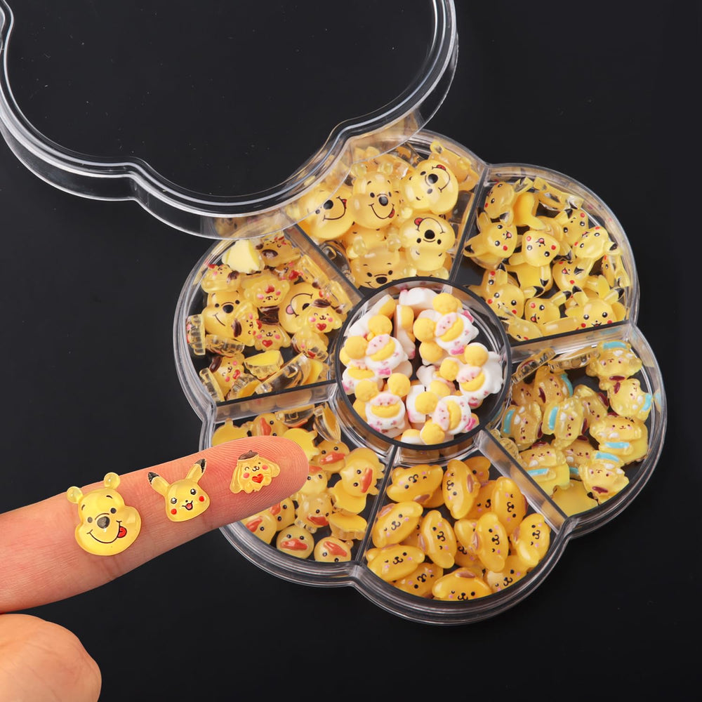 CDBOVID charms applied on nails demonstrating fast salon-ready styling benefit