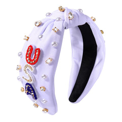 CEALXHENY headband styled at a parade demonstrating festive accessory benefit