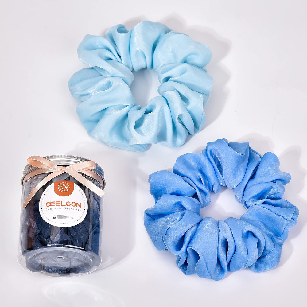 CEELGON bedtime hair wrap using scrunchie to create waves while sleeping comfortably benefit