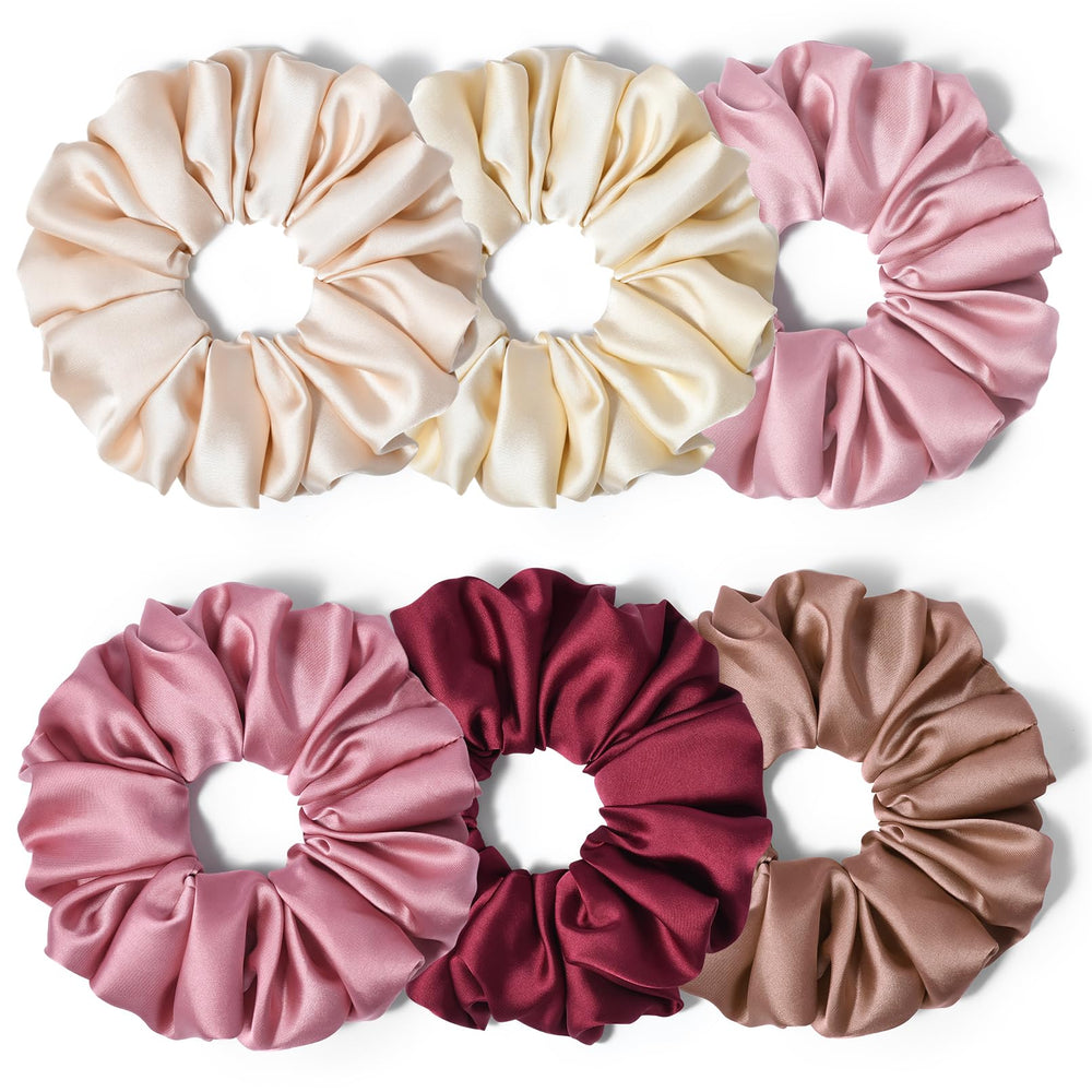 CEELGON scrunchie on pillow demonstrating gentle overnight protection for hair