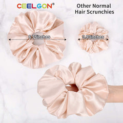 CEELGON close-up of satin texture revealing smooth fabric that prevents friction