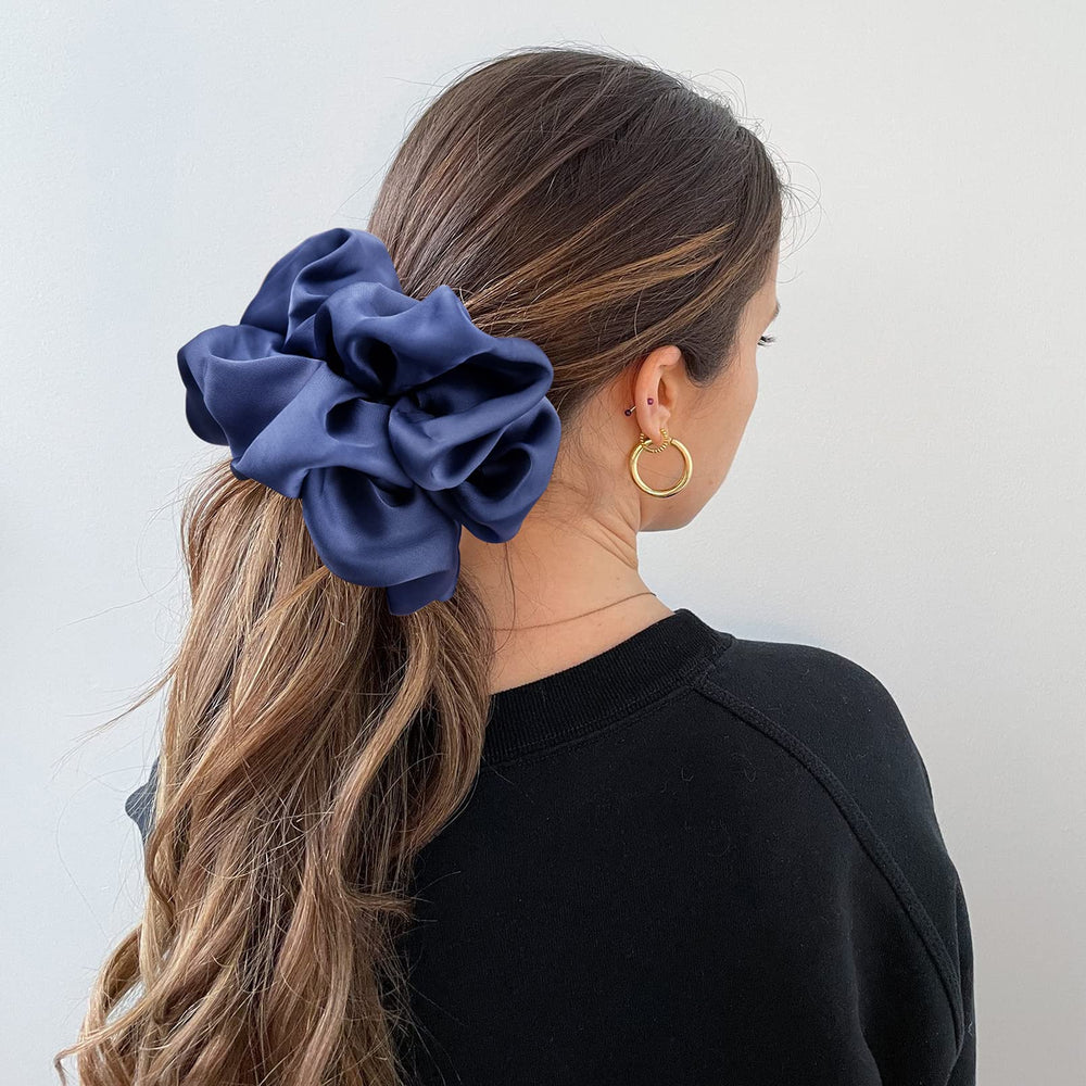 CEELGON scrunchie worn on wrist as accessory and quick hair tie
