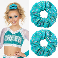CEELGON scrunchie stored flat with care tips to preserve rhinestone shine