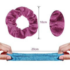 Cehomi scrunchies styled on nightstand showing easy everyday use