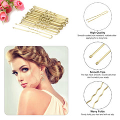 Cehony rounded tip closeup protecting scalp while inserting pins smoothly